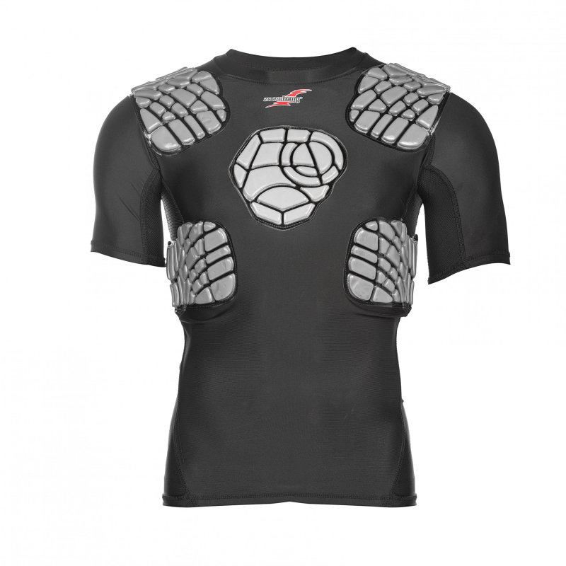 Black Youth Integrated Shirt + Chest