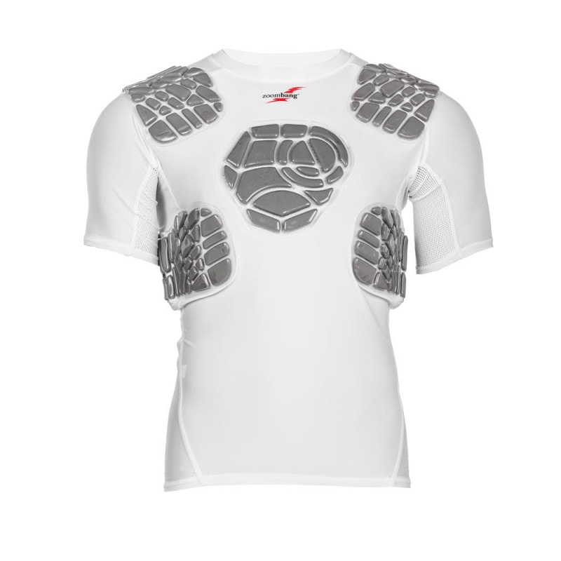 White Youth Integrated Shirt + Chest